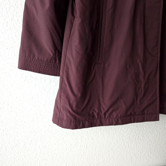 Calvin Klein Women's Purple Wool Line Jacket  Size 6 - Picture 8 of 12